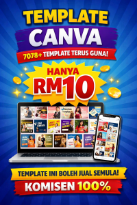 Read more about the article Jom Join 💣 𝐉𝐨𝐦 𝐉𝐚𝐝𝐢 𝐑𝐞𝐬𝐞𝐥𝐥𝐞𝐫 𝐂𝐚𝐧𝐯𝐚, 𝐉𝐚𝐧𝐚 𝐈𝐧𝐜𝐨𝐦𝐞 𝟏𝟎𝐤 𝐒𝐞𝐛𝐮𝐥𝐚𝐧 ❗ ( 𝑃𝑟𝑜𝑚𝑜𝑠𝑖 𝐵𝑢𝑙𝑎𝑛 𝐼𝑛𝑖 )