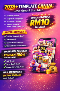 Read more about the article DiskaunRaya.. 𝐁𝐮𝐚𝐭 𝐑𝐞𝐬𝐞𝐥𝐥𝐞𝐫 𝐂𝐚𝐧𝐯𝐚, 𝐌𝐞𝐦𝐚𝐧𝐠 𝐉𝐚𝐧𝐚 𝐈𝐧𝐜𝐨𝐦𝐞 𝐁𝐞𝐫𝐠𝐚𝐧𝐝𝐚 ❗